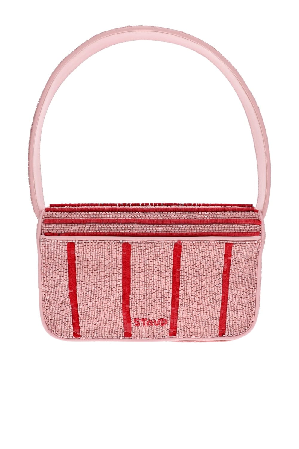 Tommy Montauk Stripe Beaded Shoulder Bag
