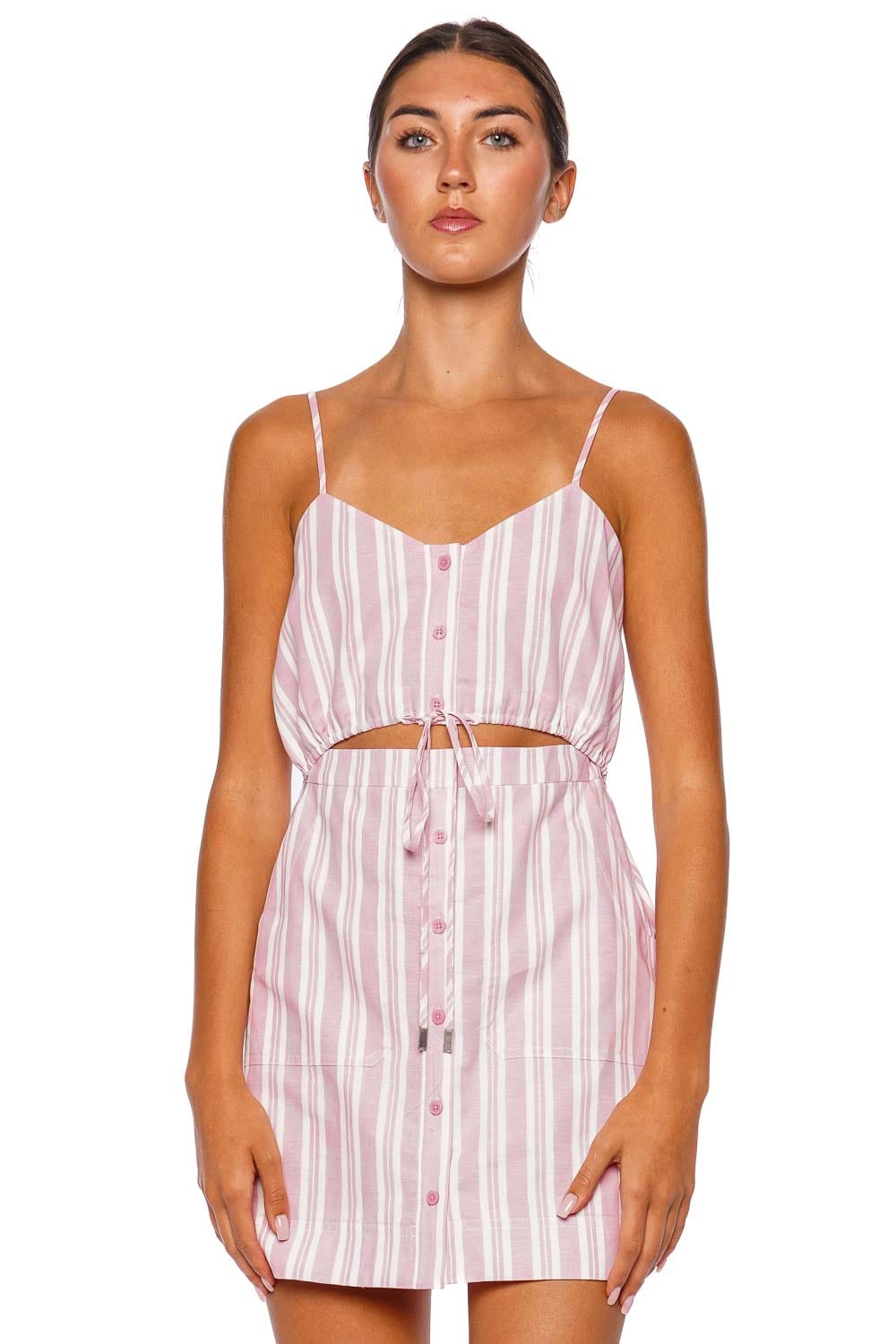 Annie Sorbet Stripe Mini Dress