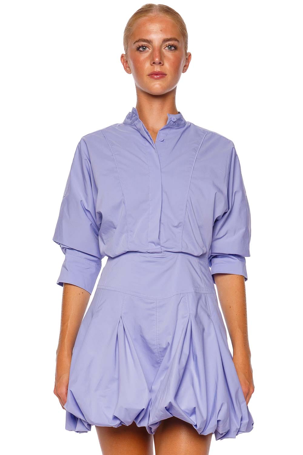Effie Cotton Bubble Mini Dress