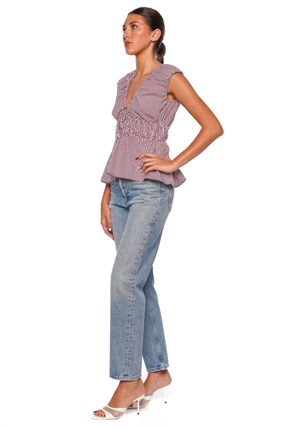 AGOLDE 90's Pinch Waist Vintage Blue Straight Jeans
