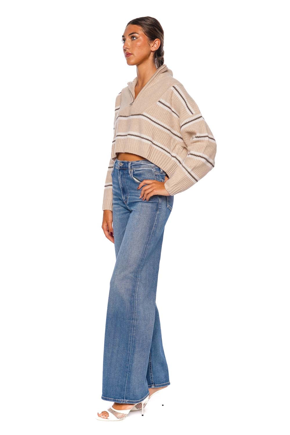 Citizens of Humanity Lyra Cooper Long Wide Leg Jeans