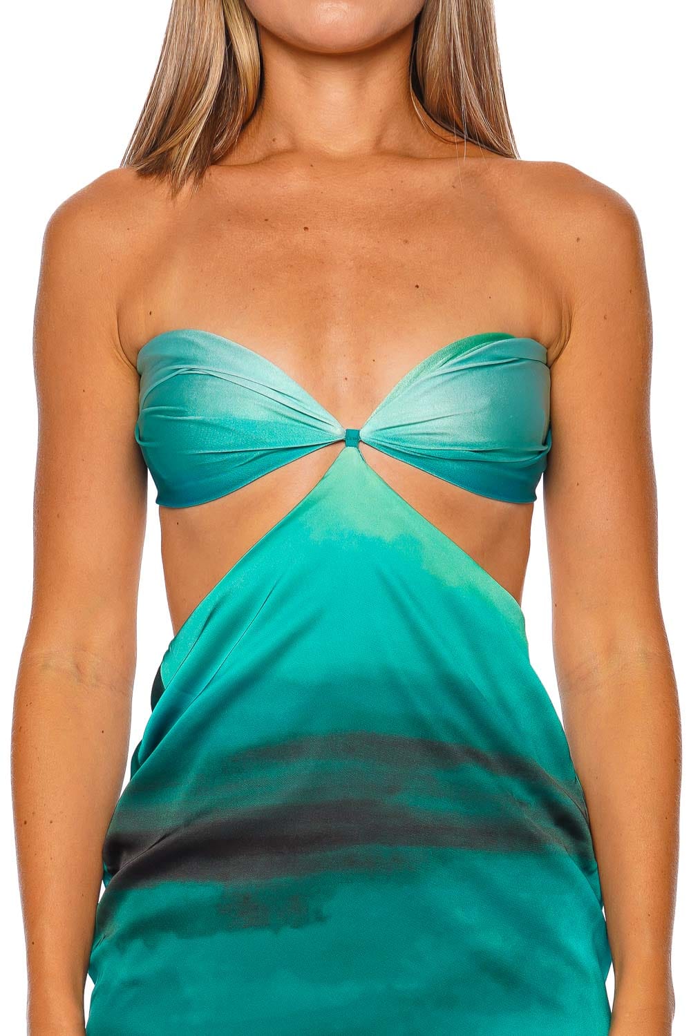 BAOBAB Riri Evergreen Strapless Maxi Dress