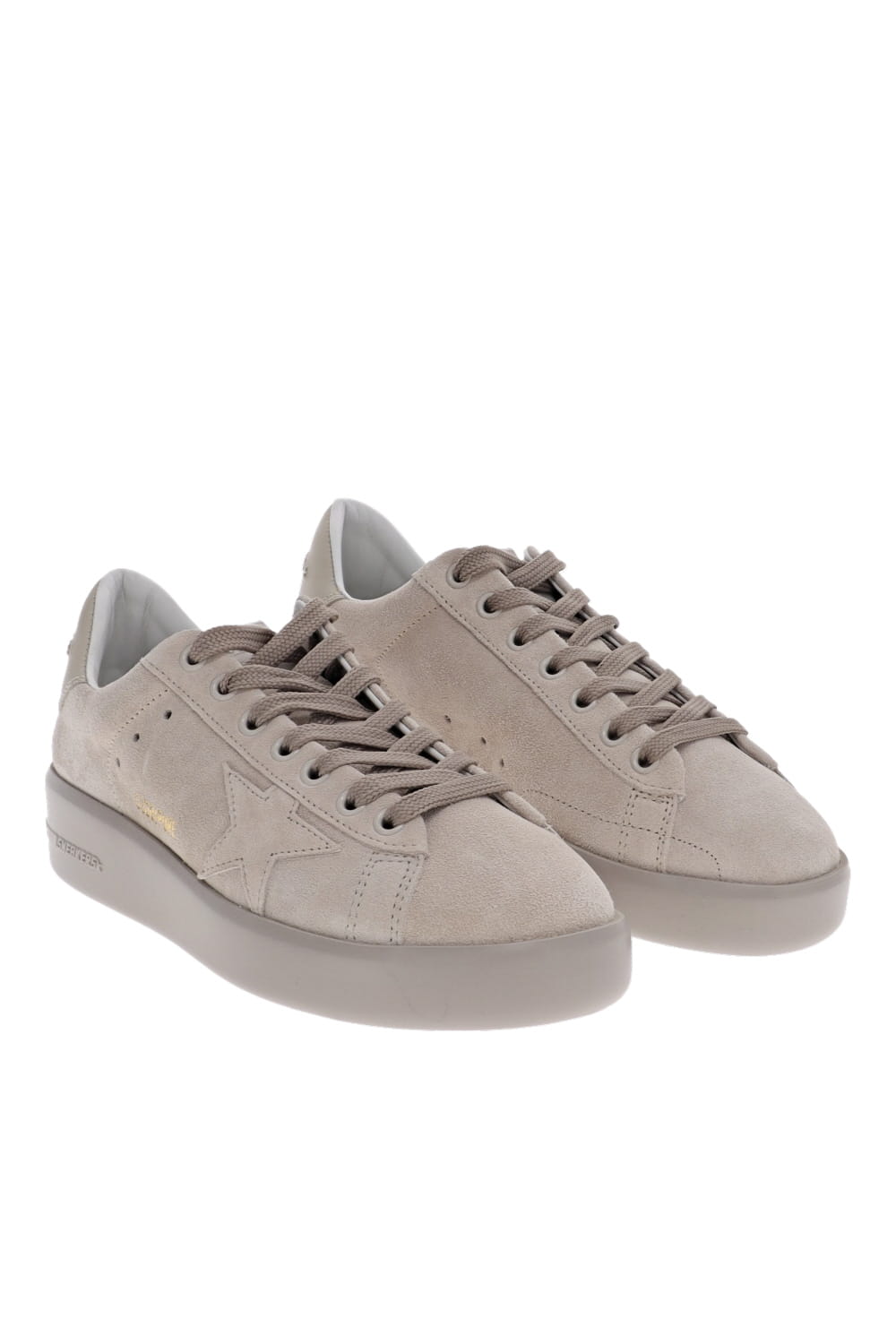 Golden Goose Pure Star Nacreous Clouds Suede Sneakers