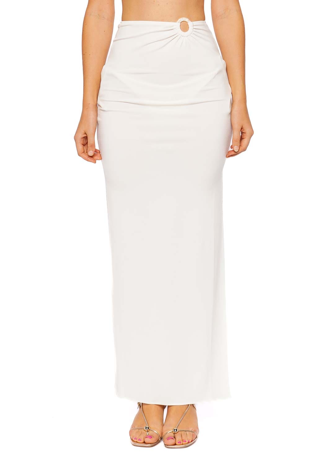 BAOBAB Zur Ivory Maxi Skirt