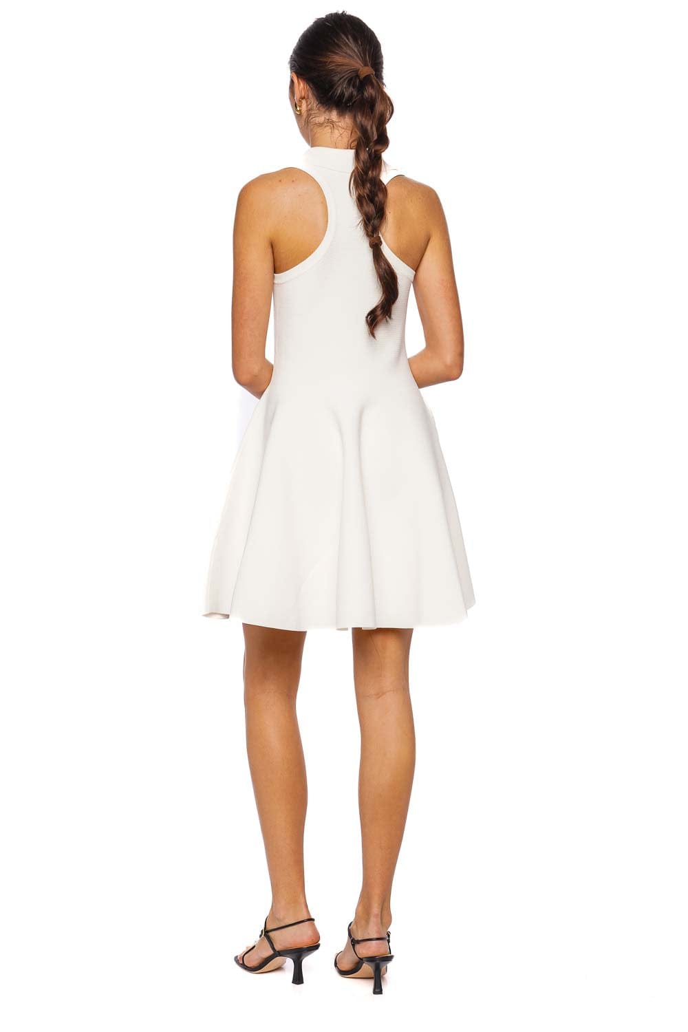 Cara Cara Braylee White Sleeveless Mini Dress
