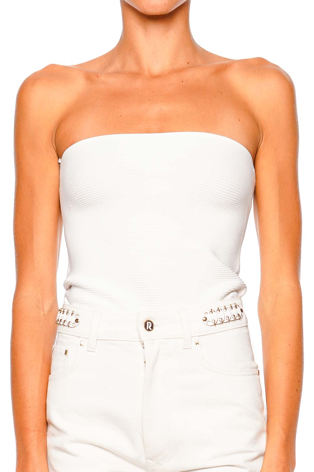 Cara Cara Ida Ivory Strapless Top