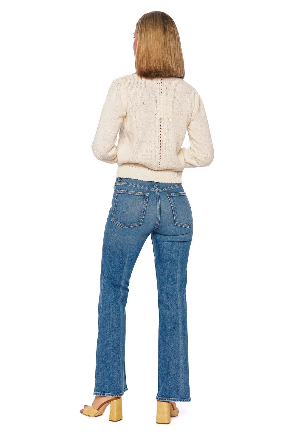 Ulla Johnson Delphina Cowrie Long Sleeve Cardigan