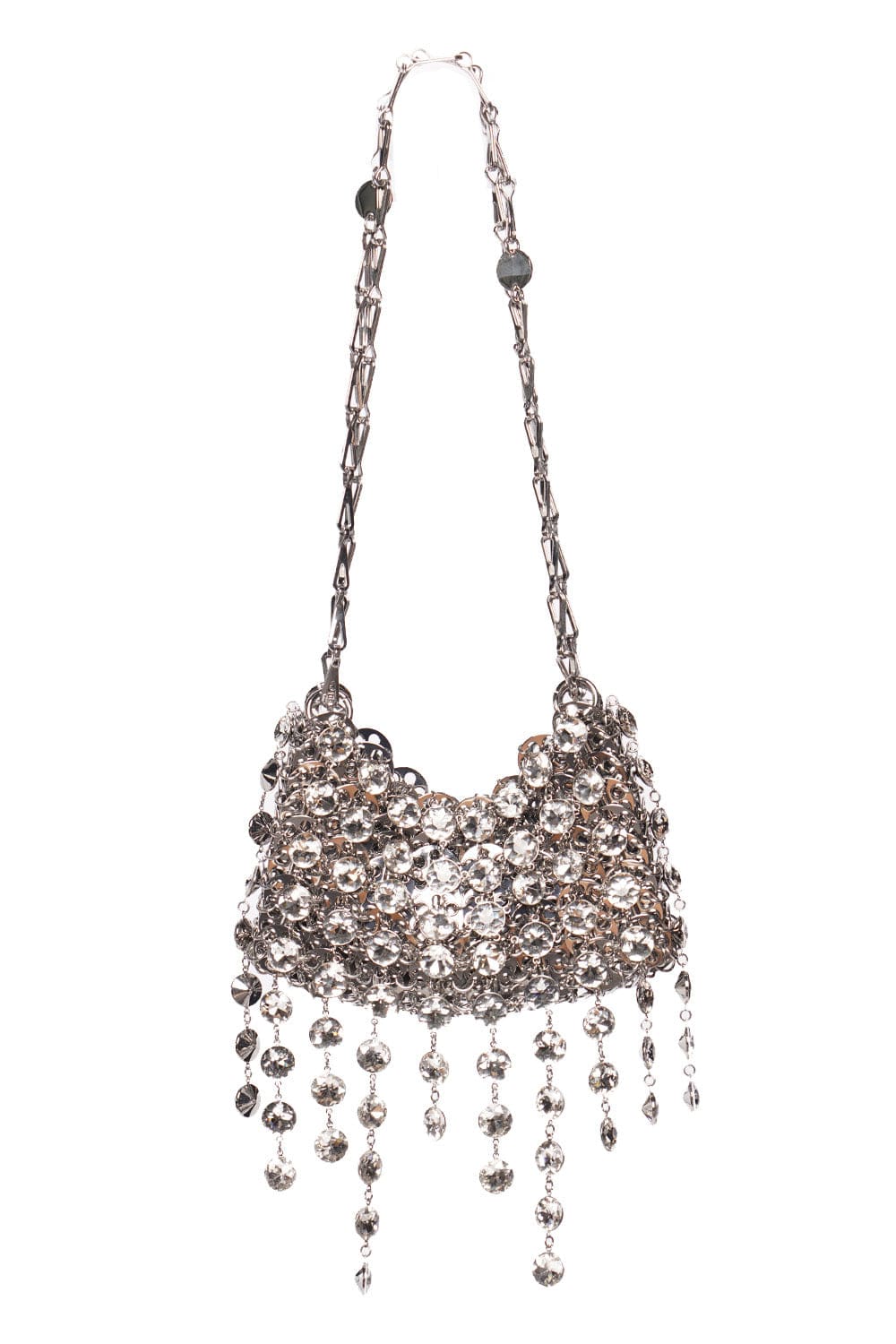 Rabanne 1969 Crystal Strass Nano Chain Link Bag