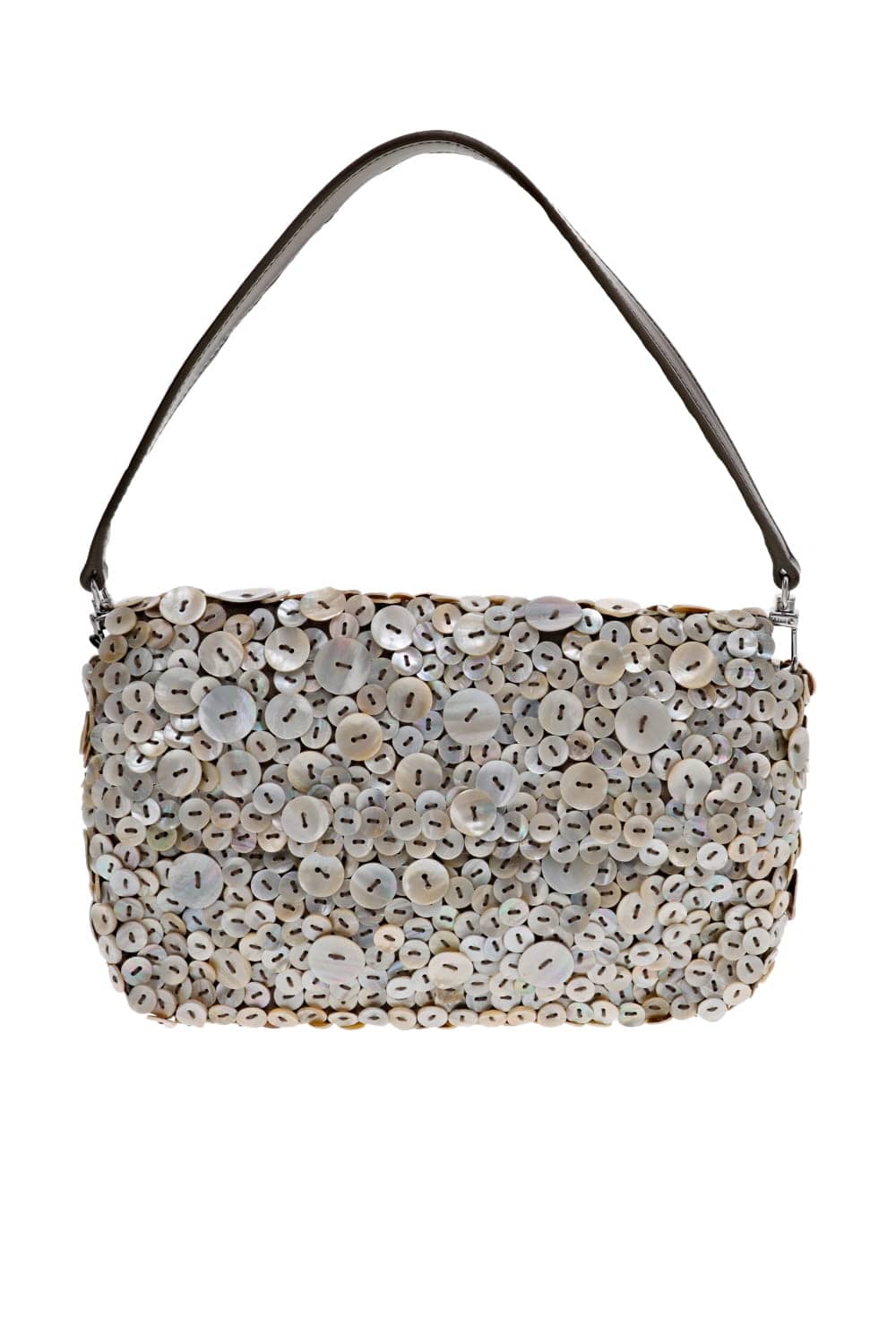Timmy Mother of Pearl Button Shoulder Bag
