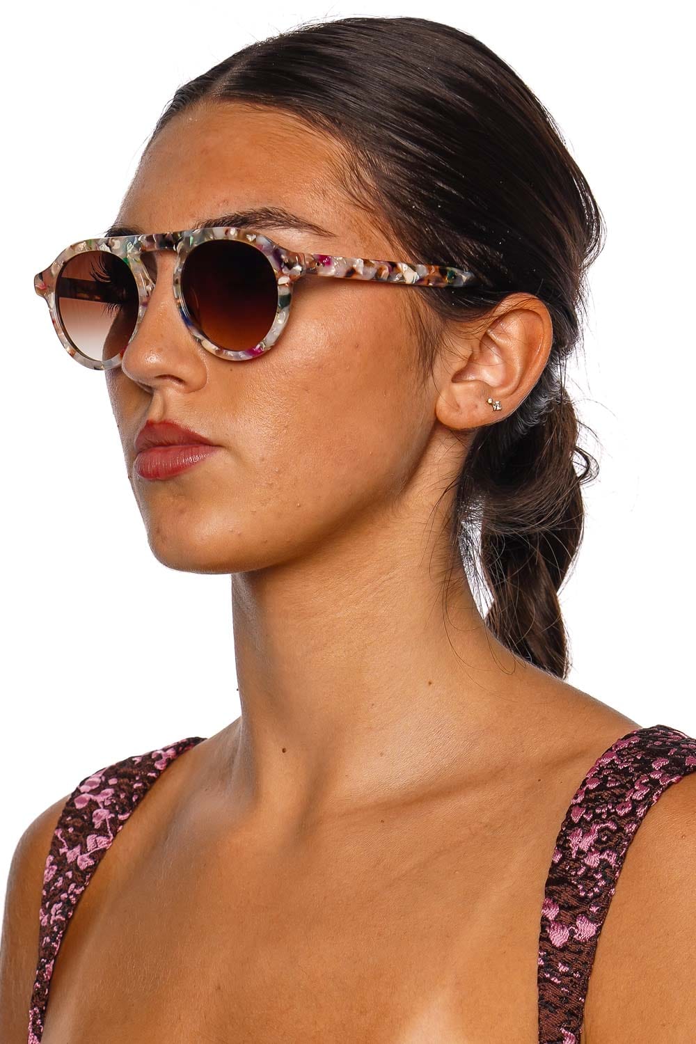 KREWE Cameron Gelato Acetate Sunglasses