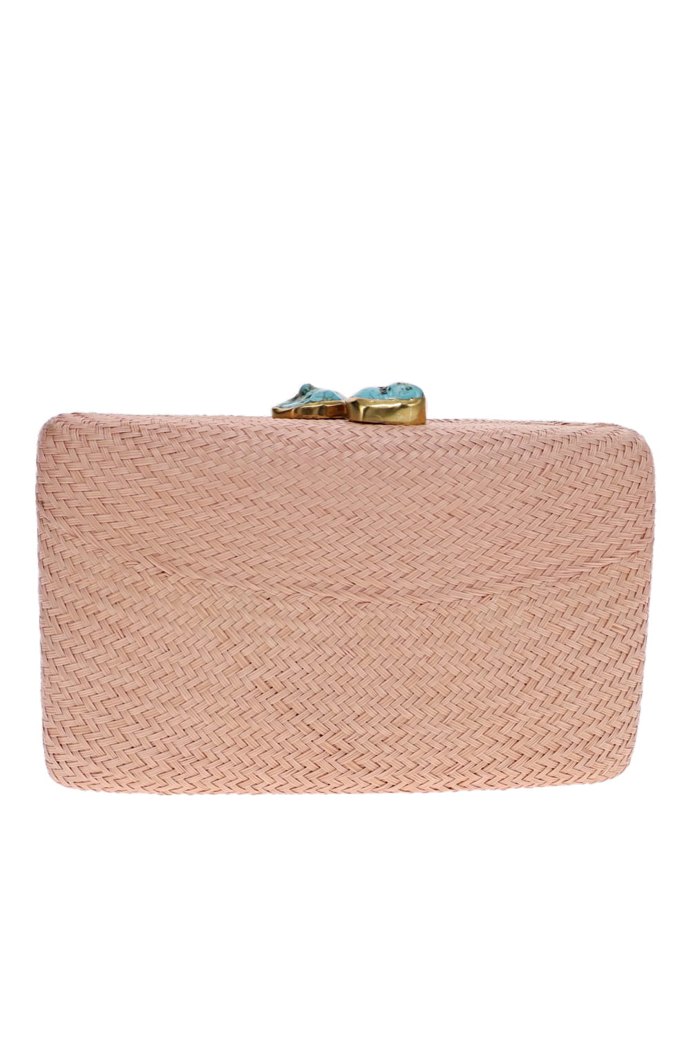KAYU Jen Turquoise Stones Toast Clutch