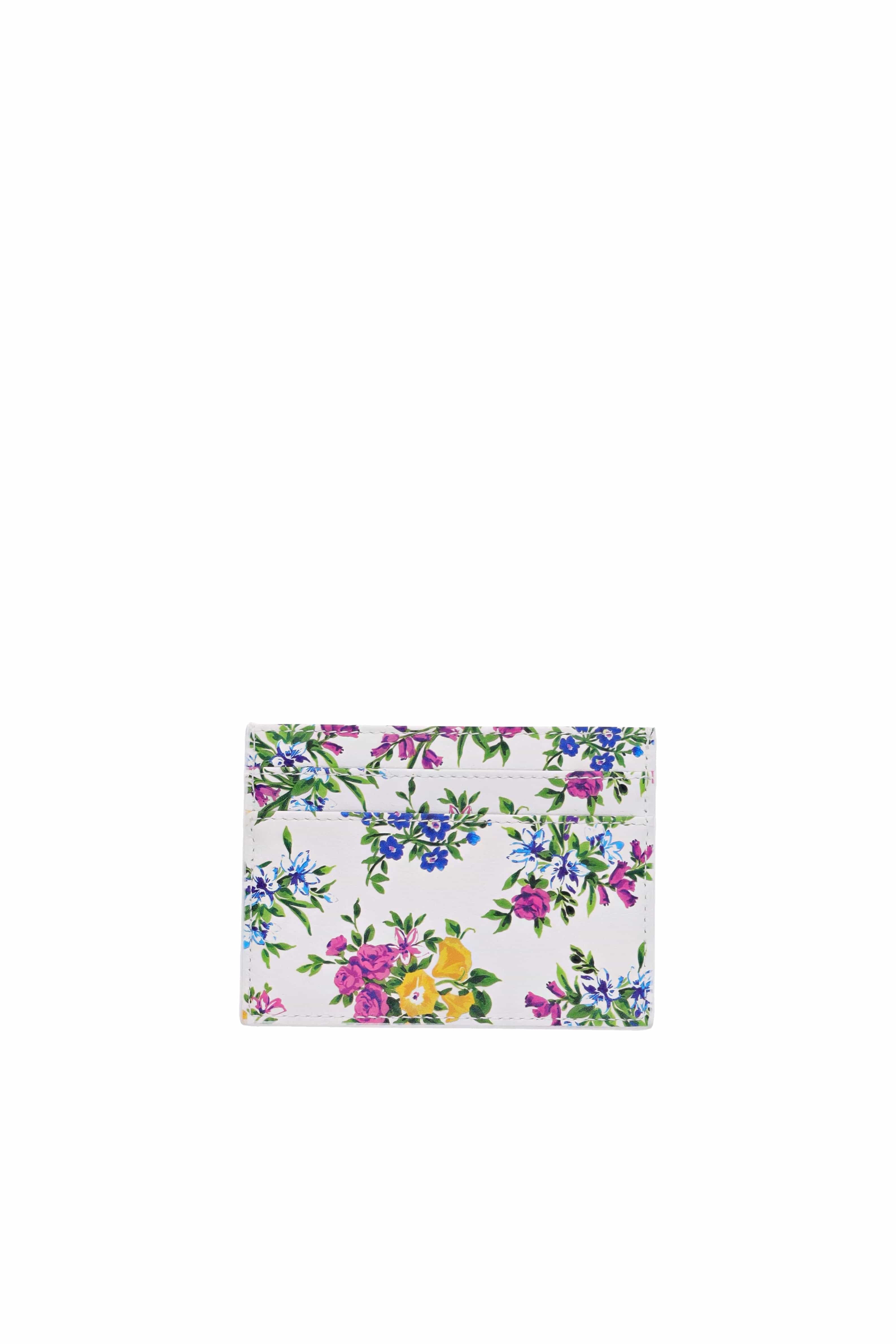 Dolce & Gabbana Rosa Floral Leather Cardholder