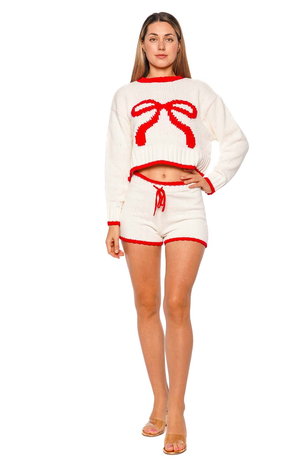 L*Space Take A Bow Drawstring Knit Short