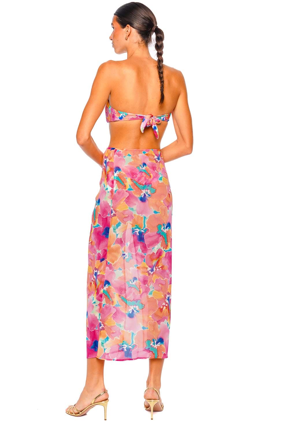 L*Space Portela Floral Print Sarong