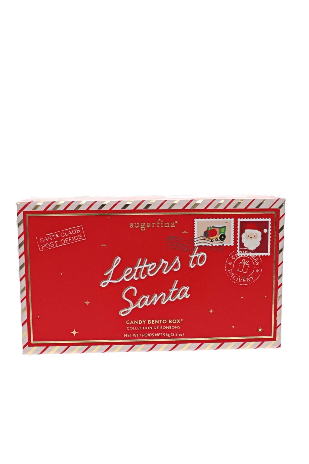sugarfina Letters to Santa Red Multi-Compartment Bento Box
