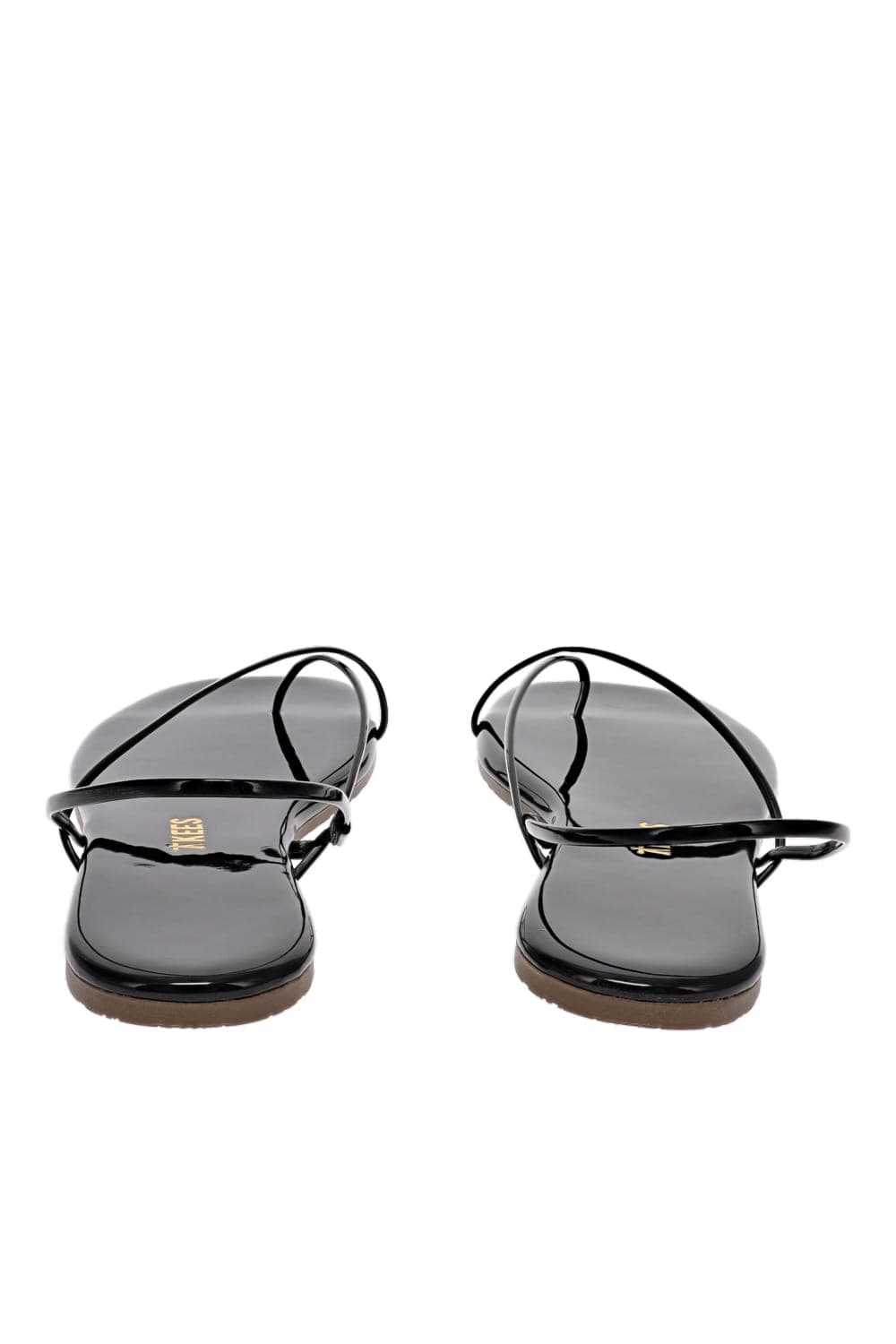 TKEES Square Toe Licorice Strappy Sandals