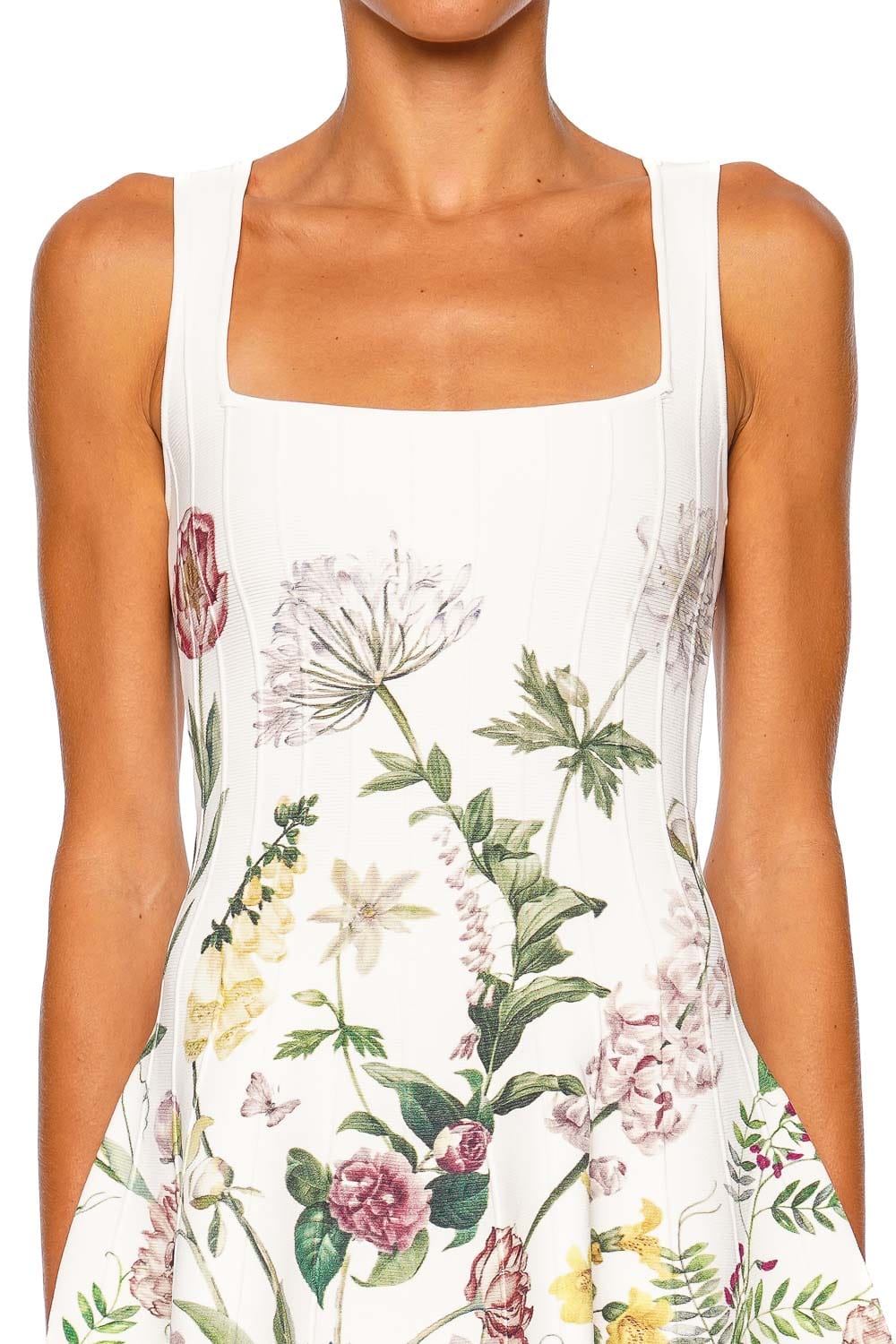 Cara Cara Velma Ivory Strappy Mini Dress