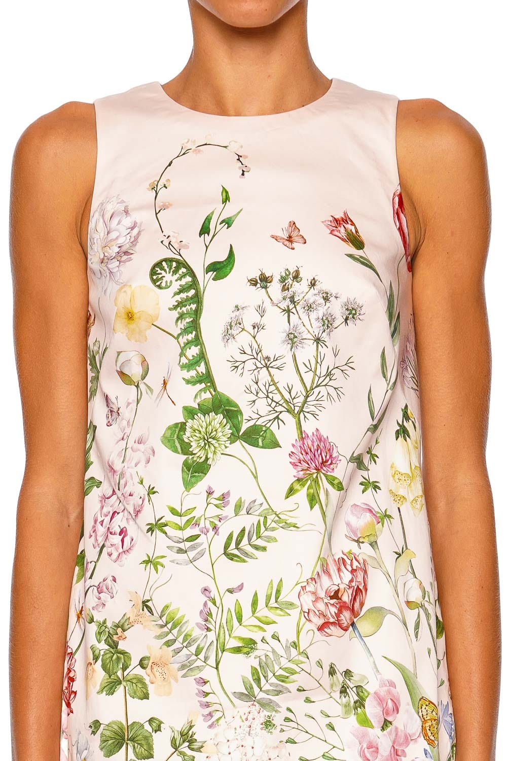 Cara Cara Mackenzie Dress Pink Sleeveless Mini Dress