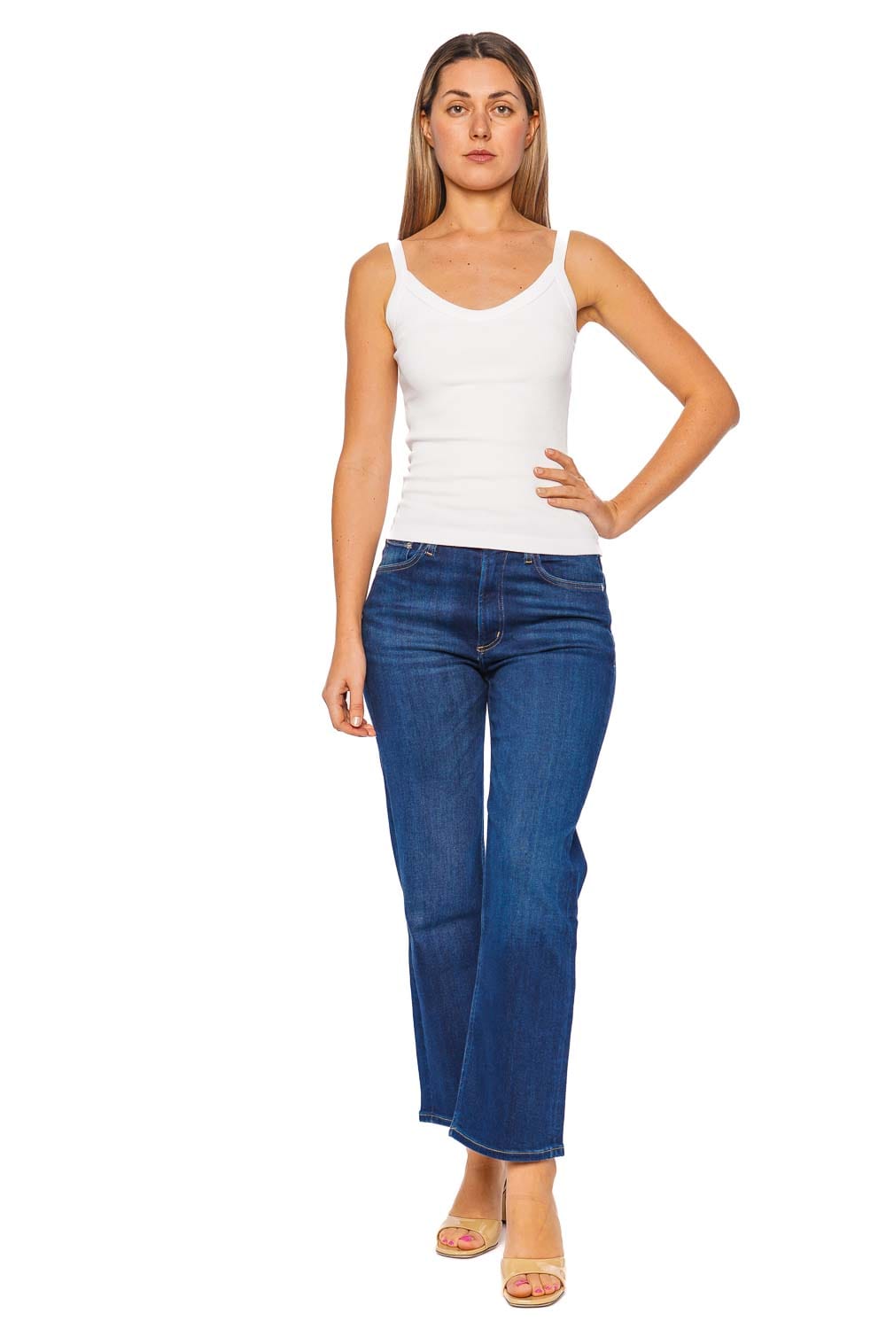 Citizens of Humanity Palma Straight Dakota Blue Jeans