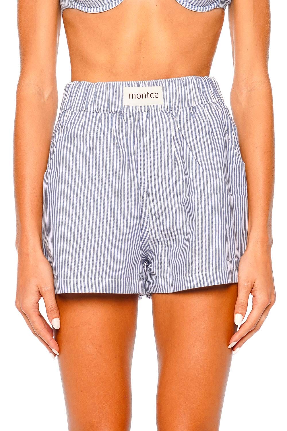 Montce Swim Classic Blue Stripe Boxer Short