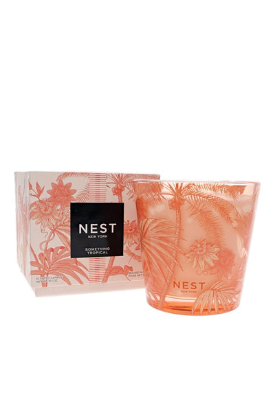 nest coconut and palm candle Nest Something Tropical Specialty 3 Wick Candle
