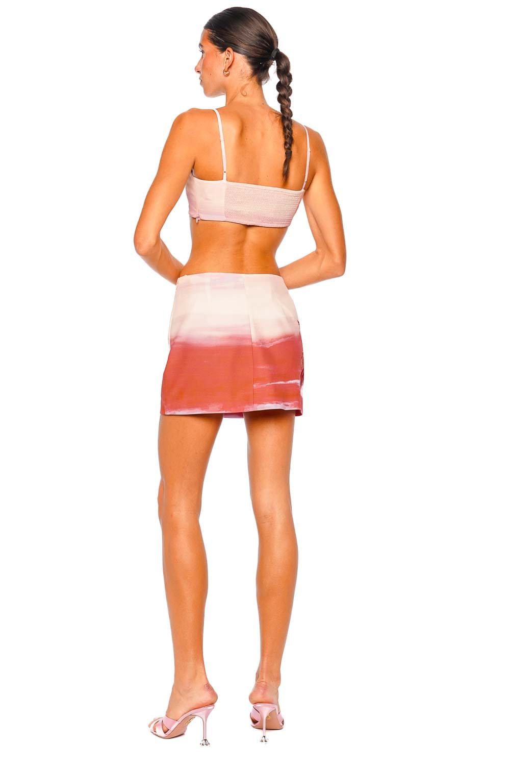 Hemant and Nandita Asma Bandeau Cropped Top