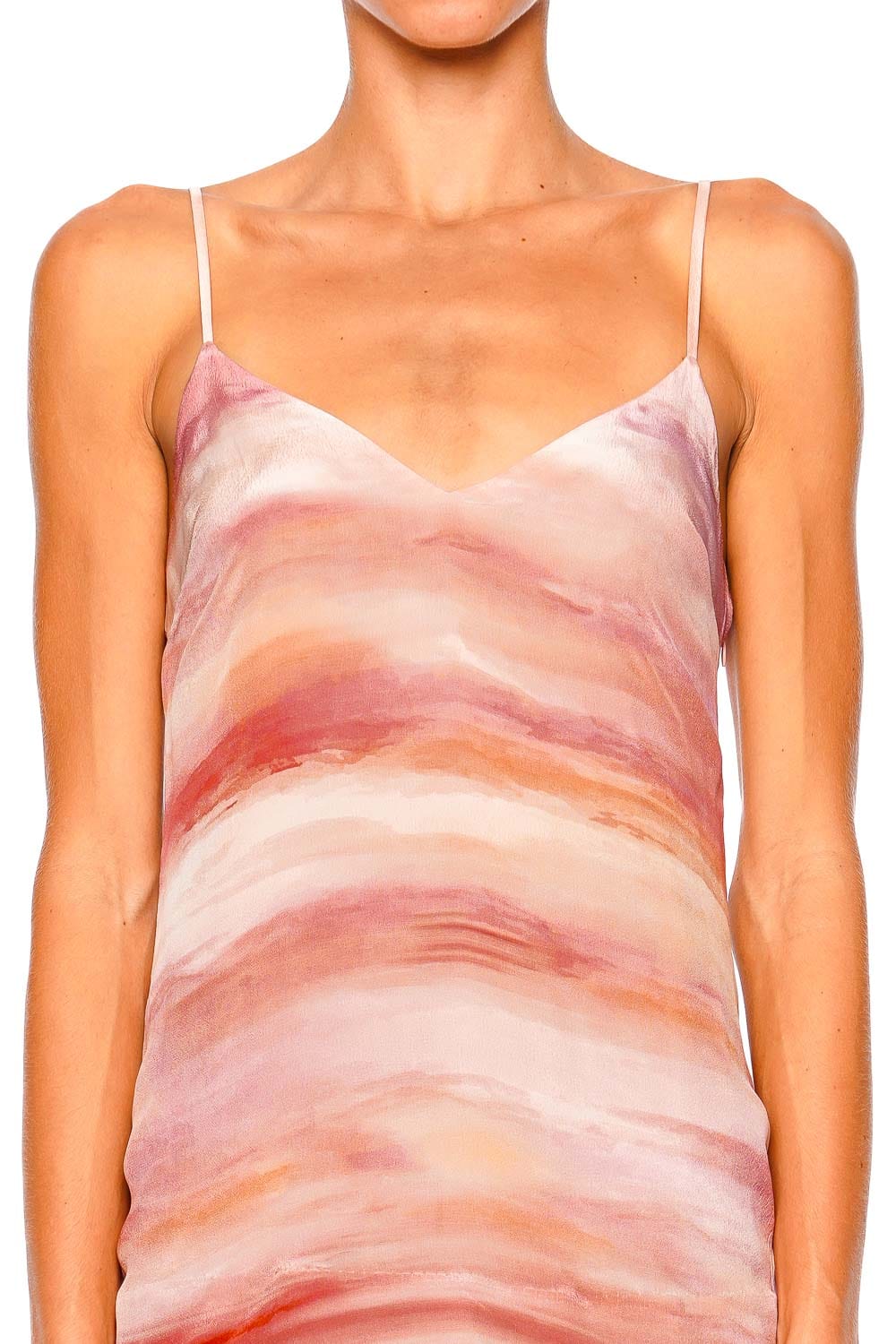 Hemant and Nandita Asma Pleated Maxi Dress