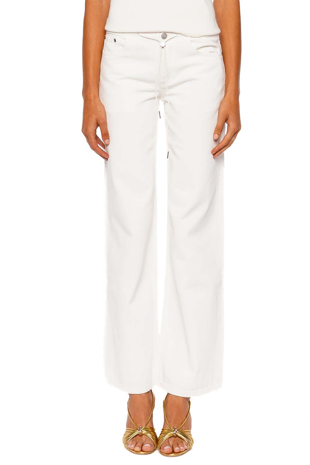 Still Here Cool in Milk Milk Wide Leg Pants