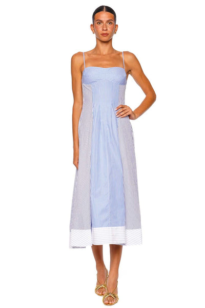 white shift dress midi Lingering Love One-Shoulder Twist Midi Dress White