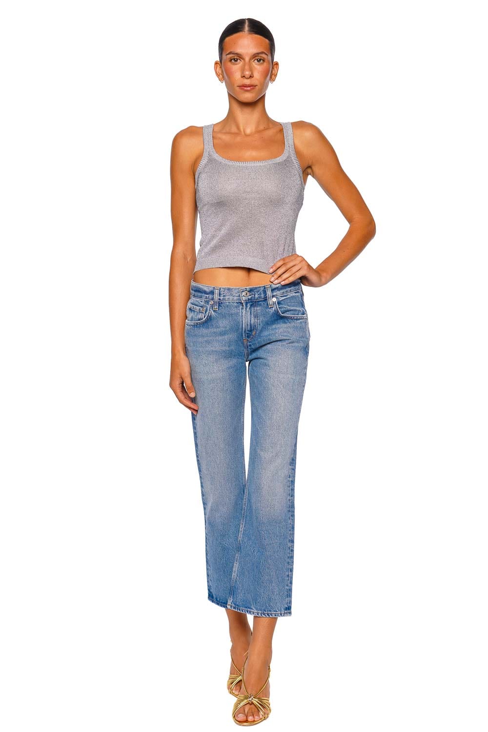 Citizens of Humanity Faye Lolita Vintage Straight Crop Jean