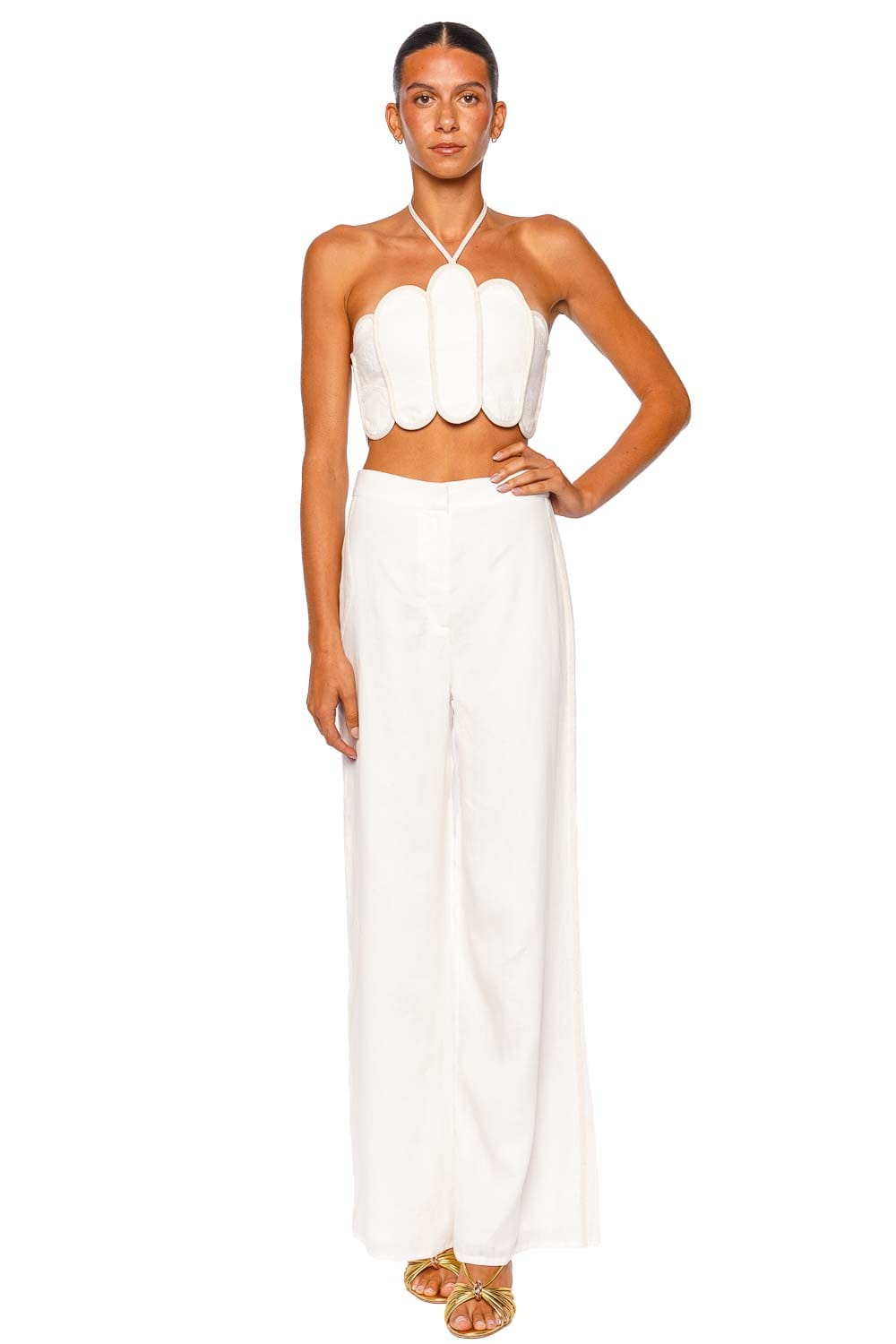 En Film High Rise Wide Leg Pant