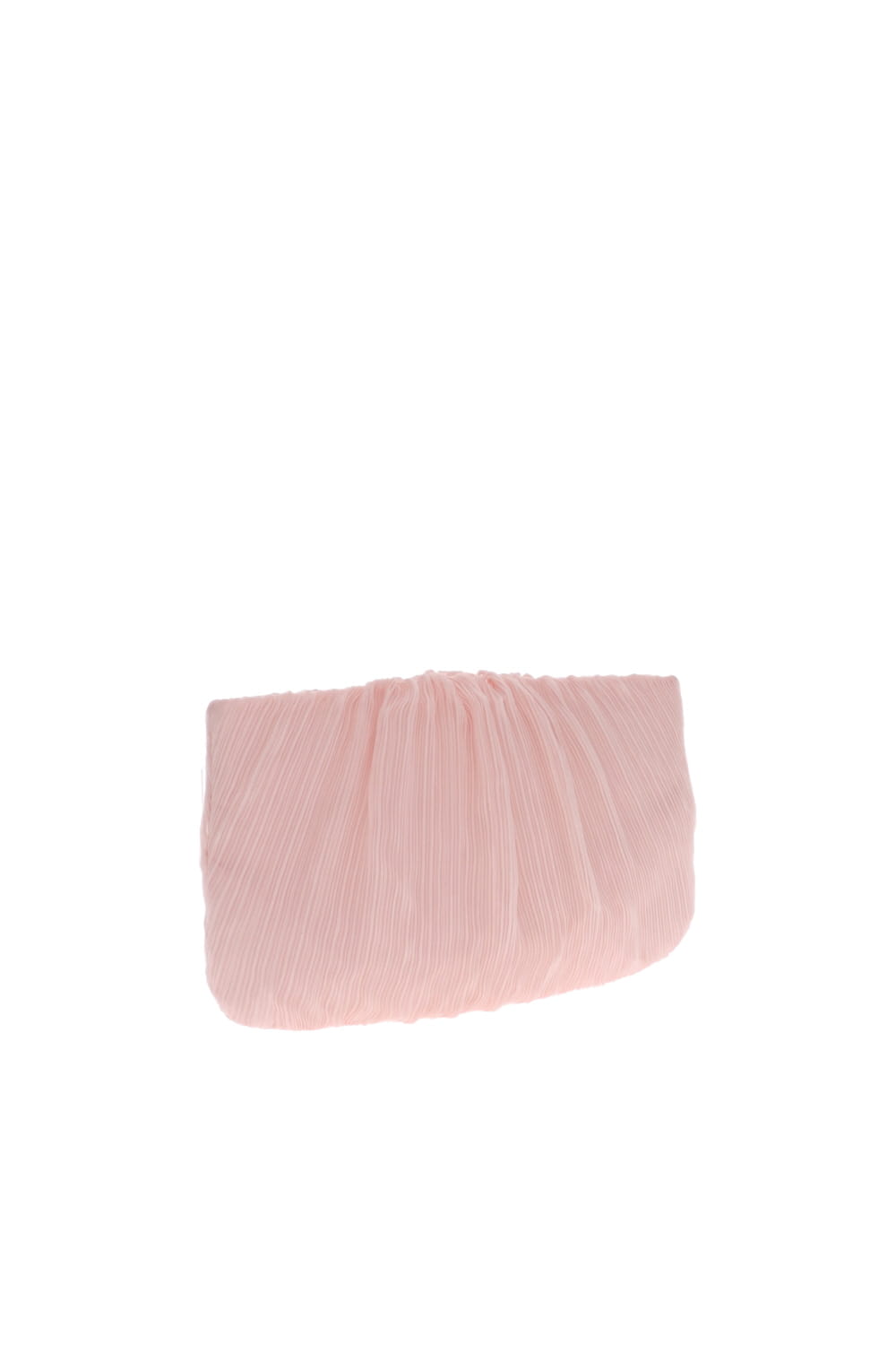 Loeffler Randall Brit Pleated Flat Clutch Pale Pink