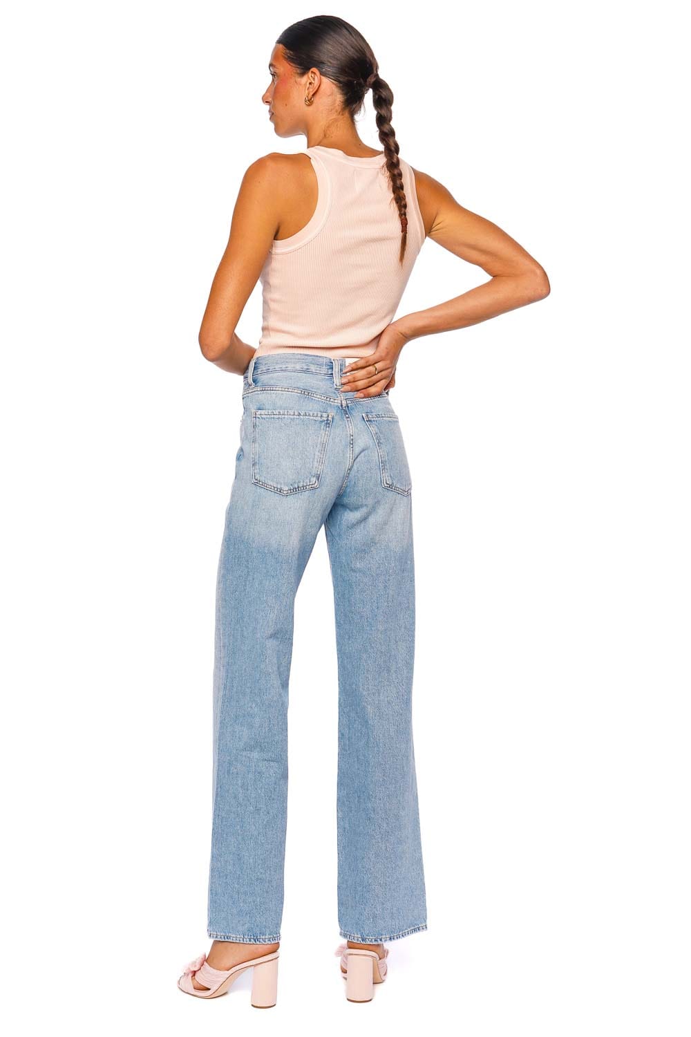 Citizens of Humanity Annina Ritual Light Wash High Rise Wide Leg Jeans