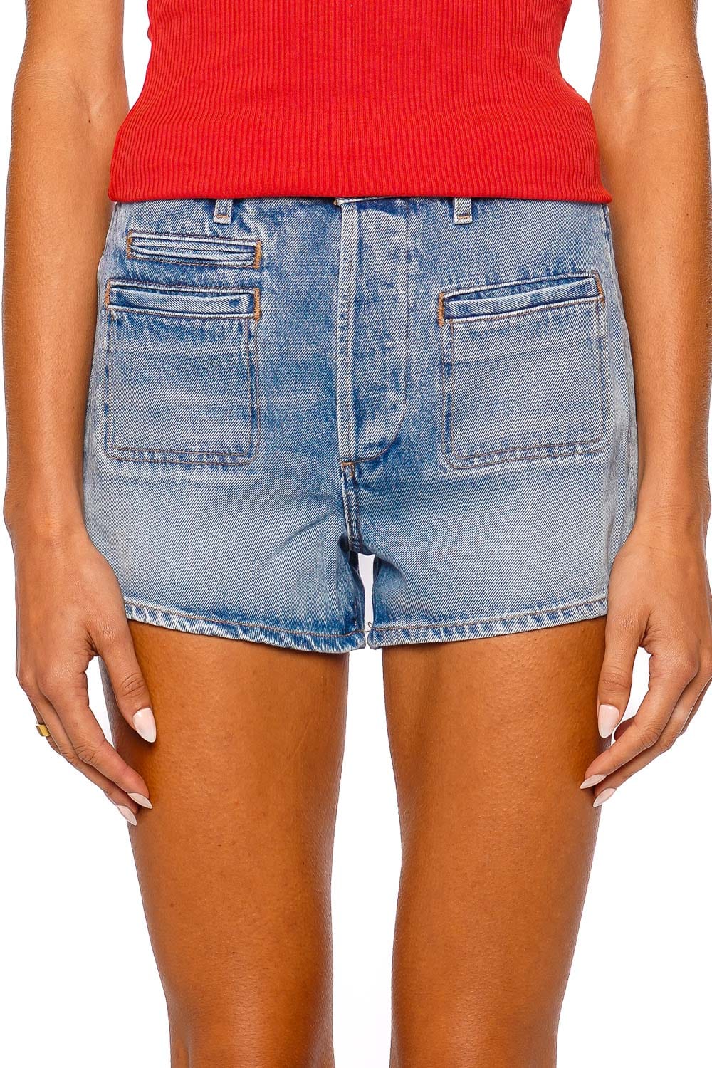 Citizens of Humanity Marlow Welt Pocket Lasso Denim Shorts