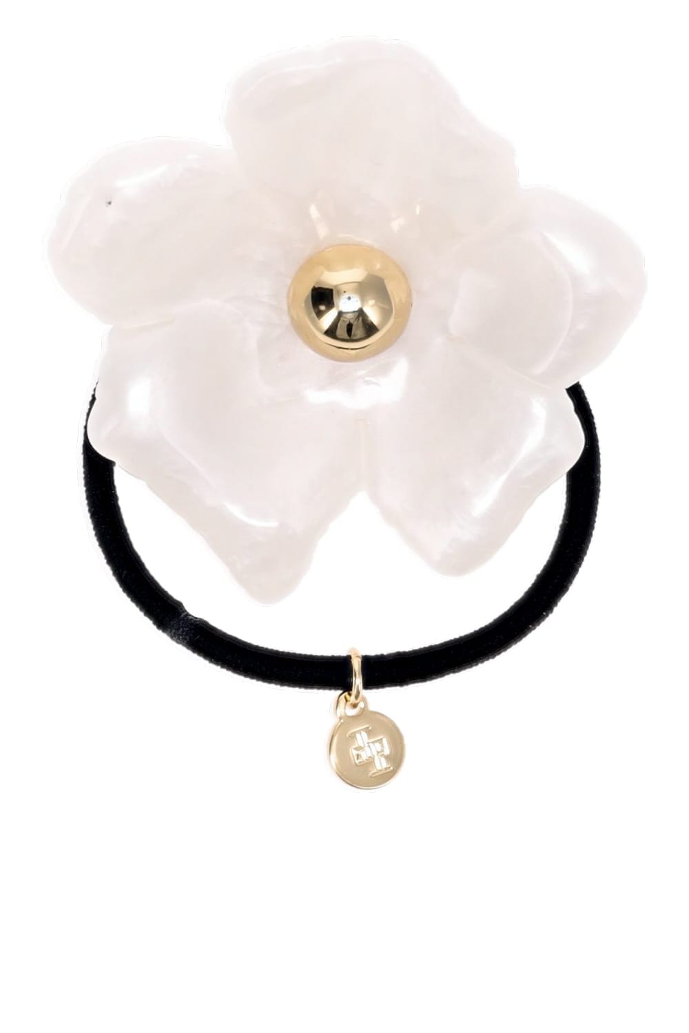 Lelet NY Eden Pearlescent Floral Medium Pony Cuff