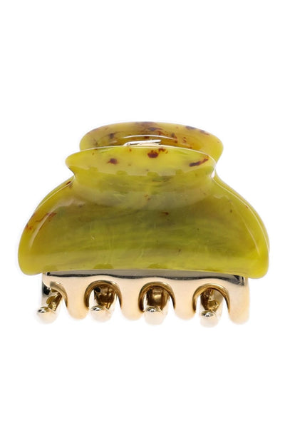 Colette Olive Petite Claw Clip