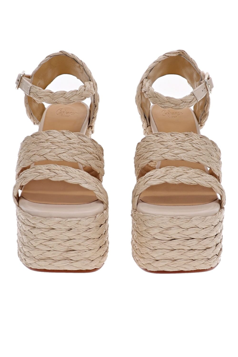 Castaner Fresa Crudo Braided Platform Sandal