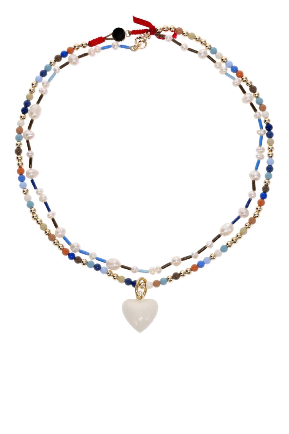 Roxanne Assoulin Happy Baby Duo Beaded Charm Necklace