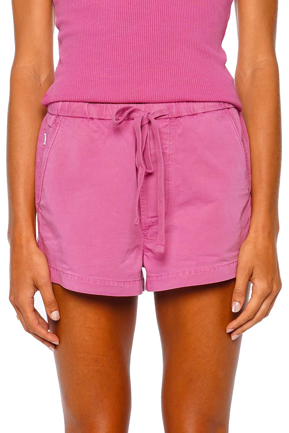 Citizens of Humanity Este Raspberry Drawstring Shorts