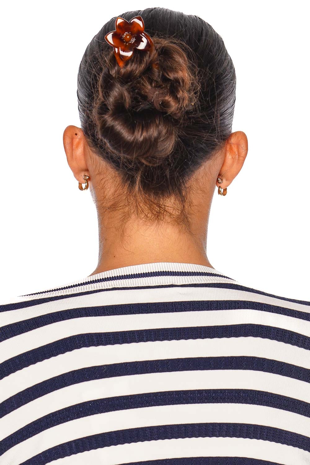 EMI JAY Tortoise Hibiscus French Hair Pin