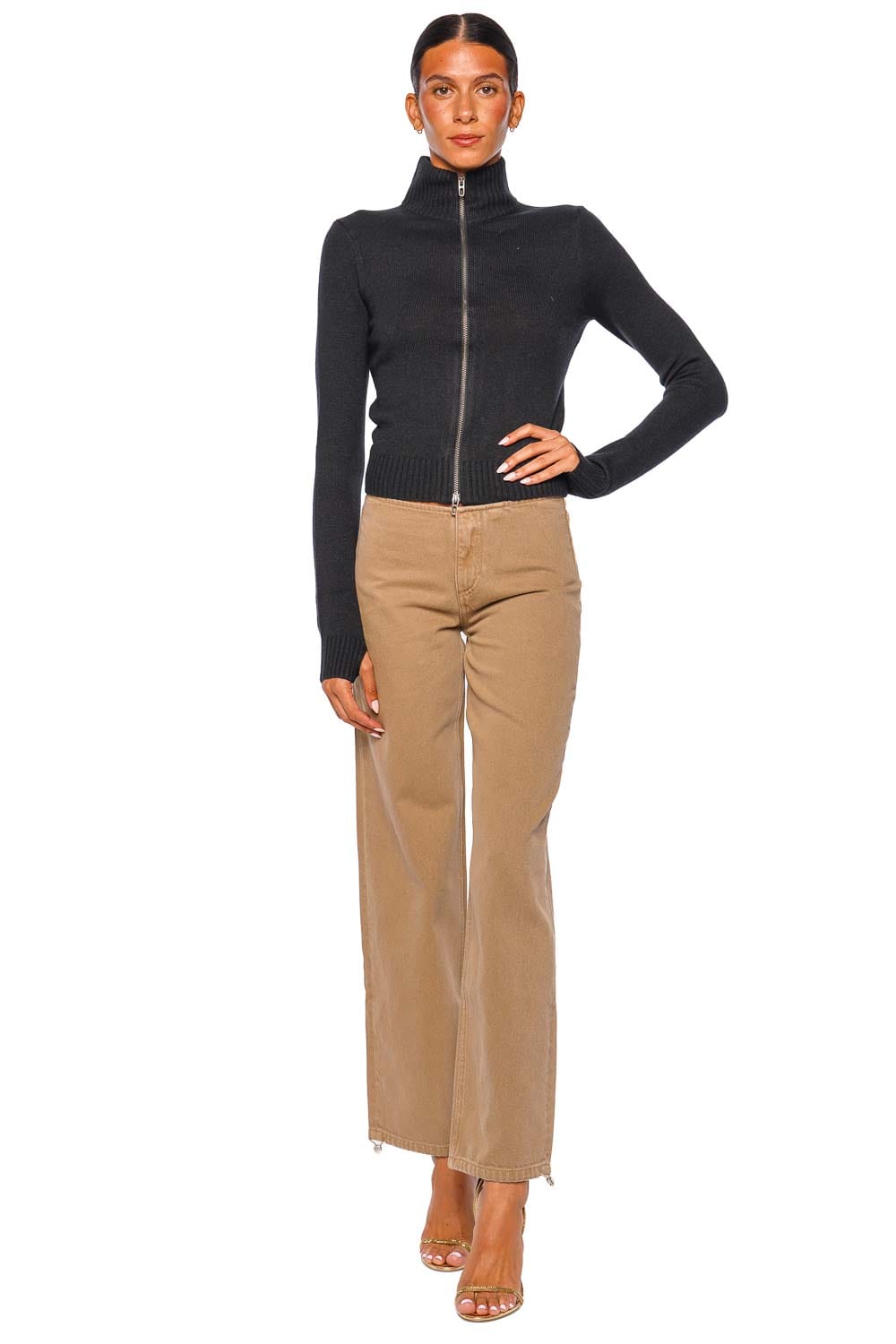Still Here Sport Jean Pear Wide Leg Jeans