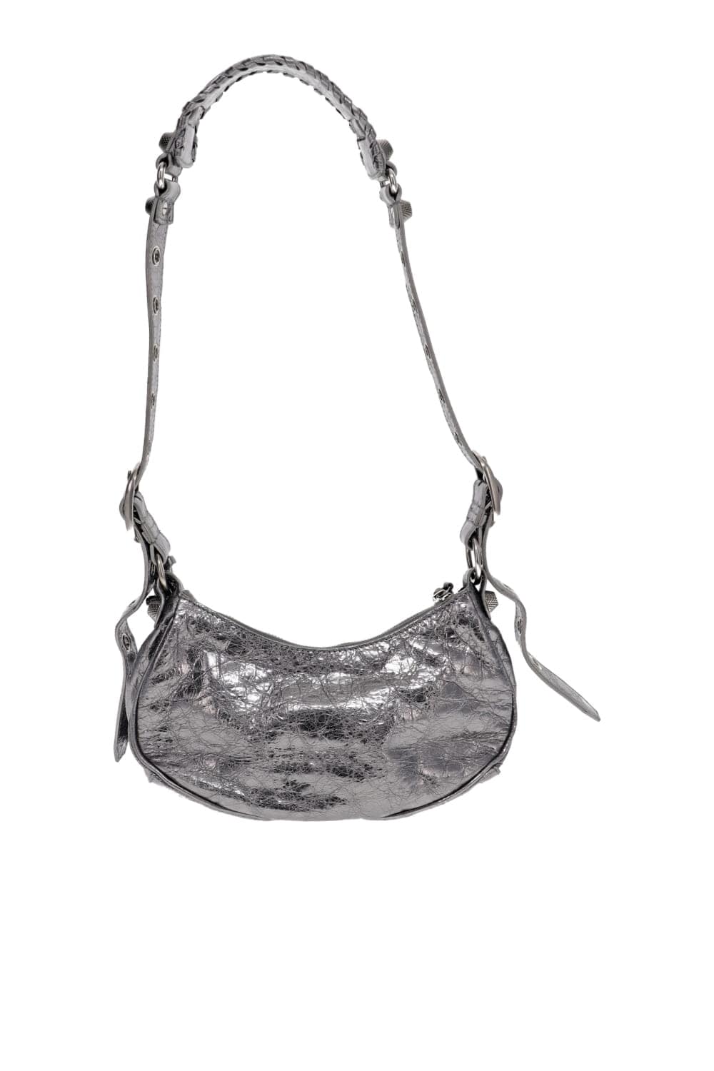 Lola's Closet Balenciaga Le Cagole Metallic Leather Shoulder Bag