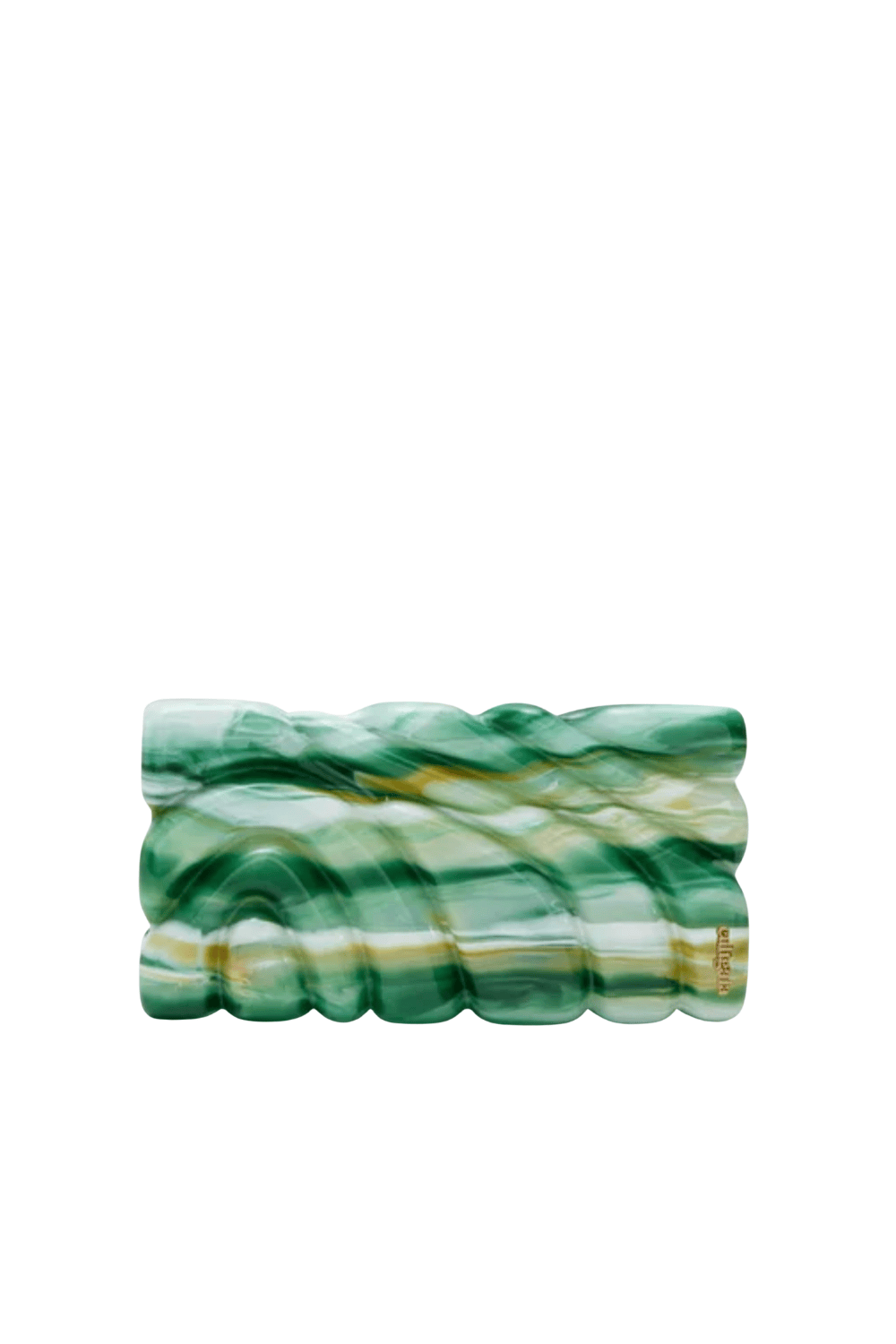 Cult Gaia Aura Sage Acrylic Clutch