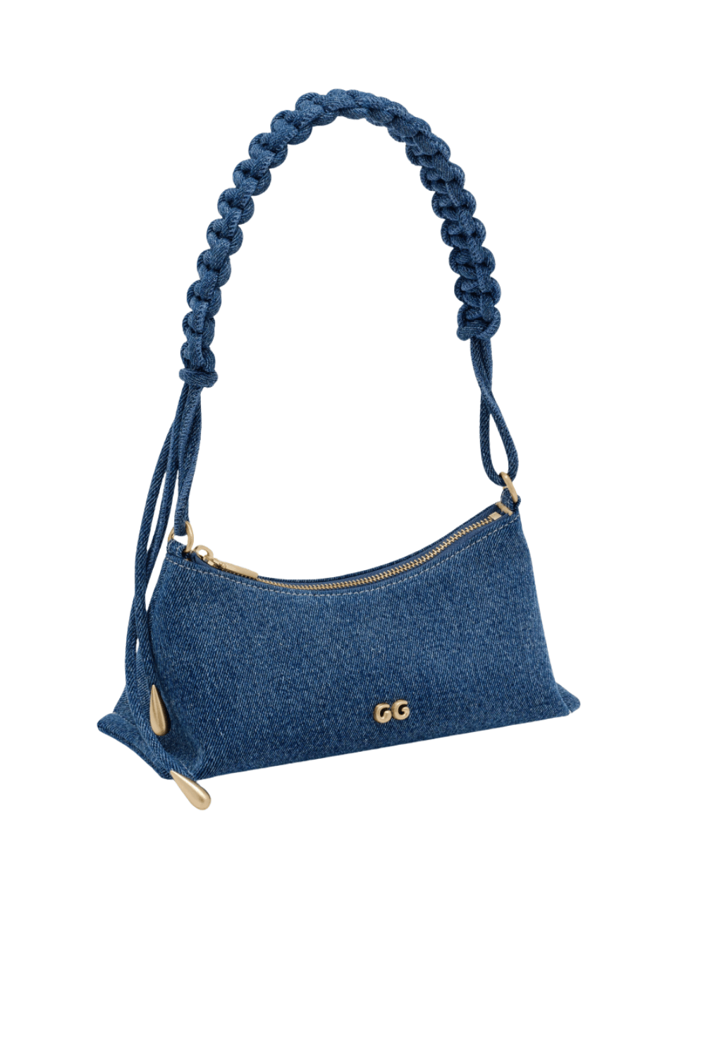 Cult Gaia OSA 80's Blue Shoulder Bag