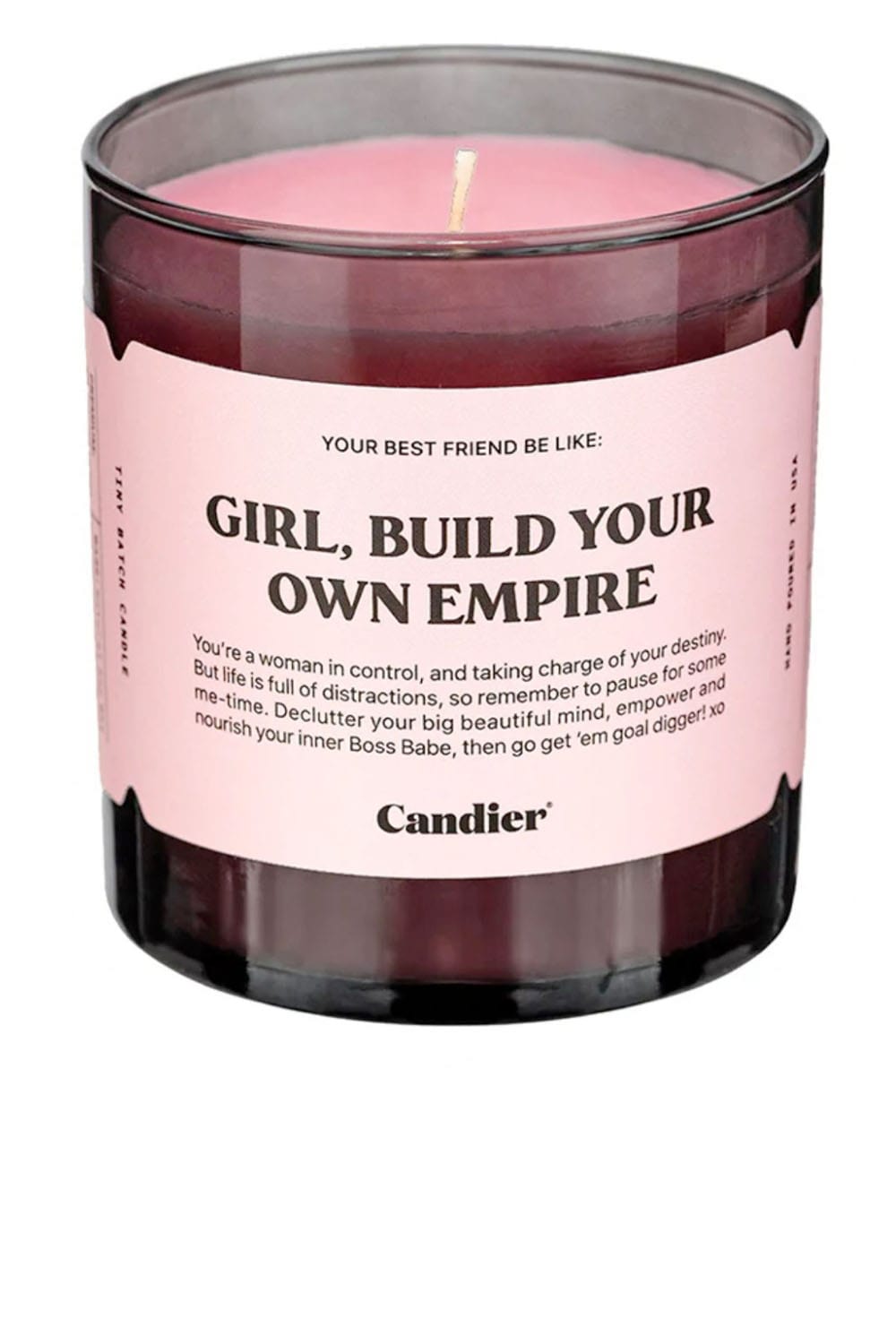 Candier Build Your Empire Candle