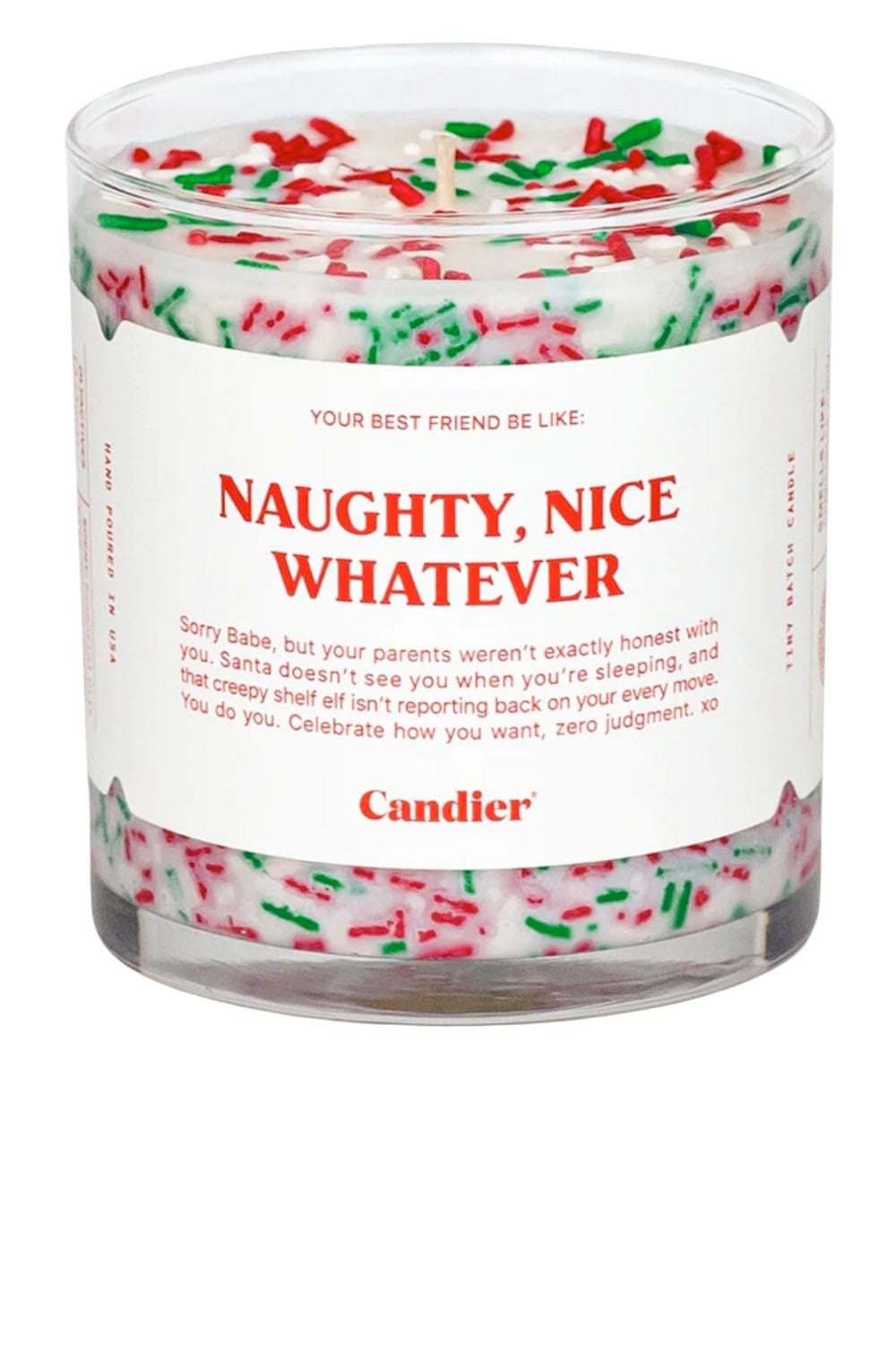 Candier Naughty Nice Whatever Candle