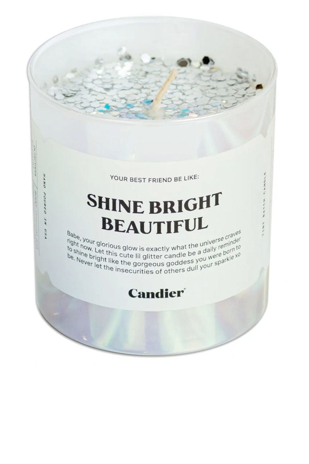 Candier Shine Bright Beautiful Babe Candle