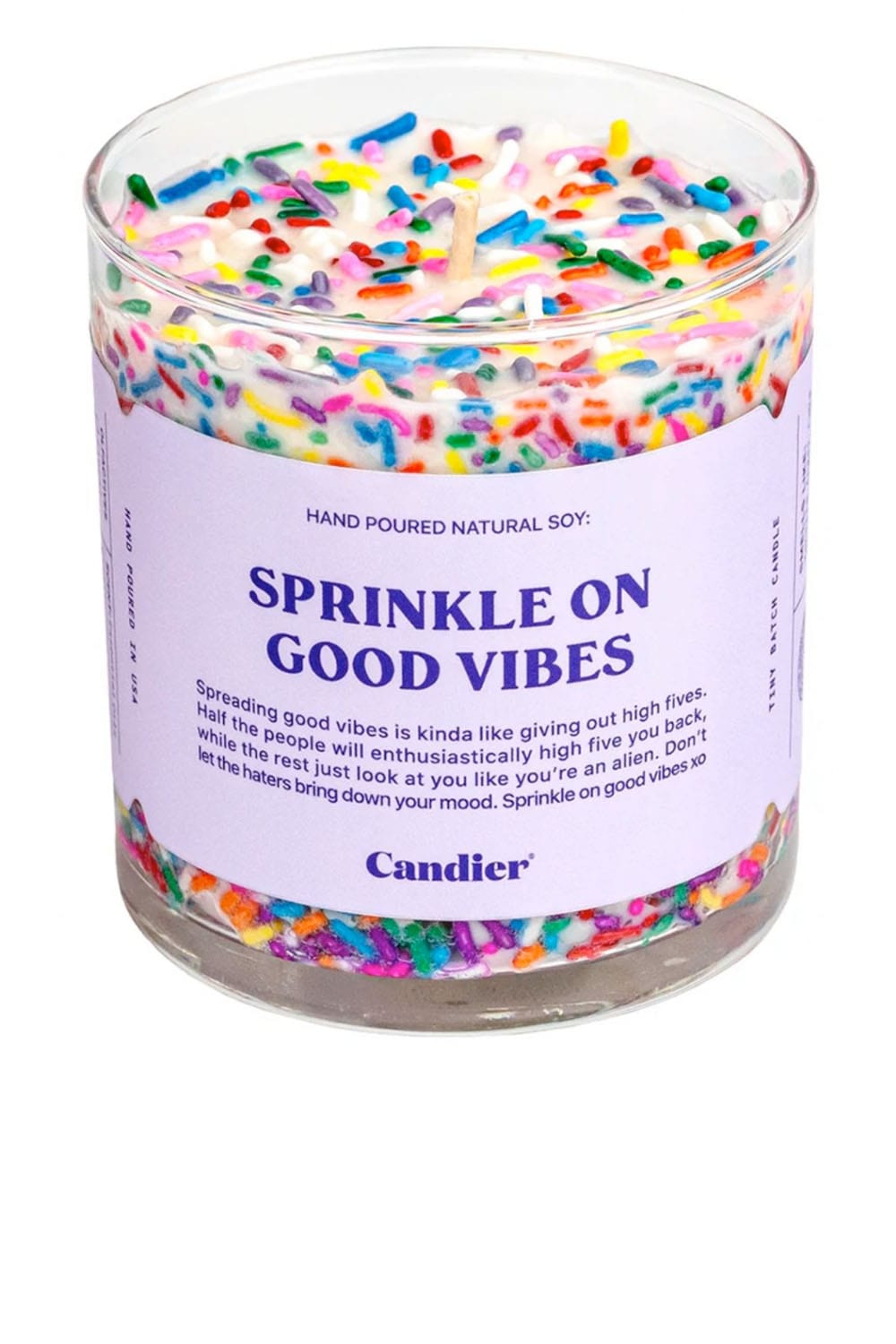 Candier Sprinkle On Good Vibes Candle