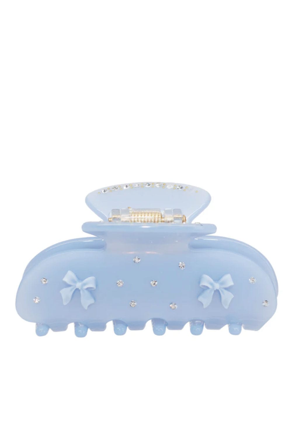 EMI JAY Sweetheart Blue Ribbon Claw Clip