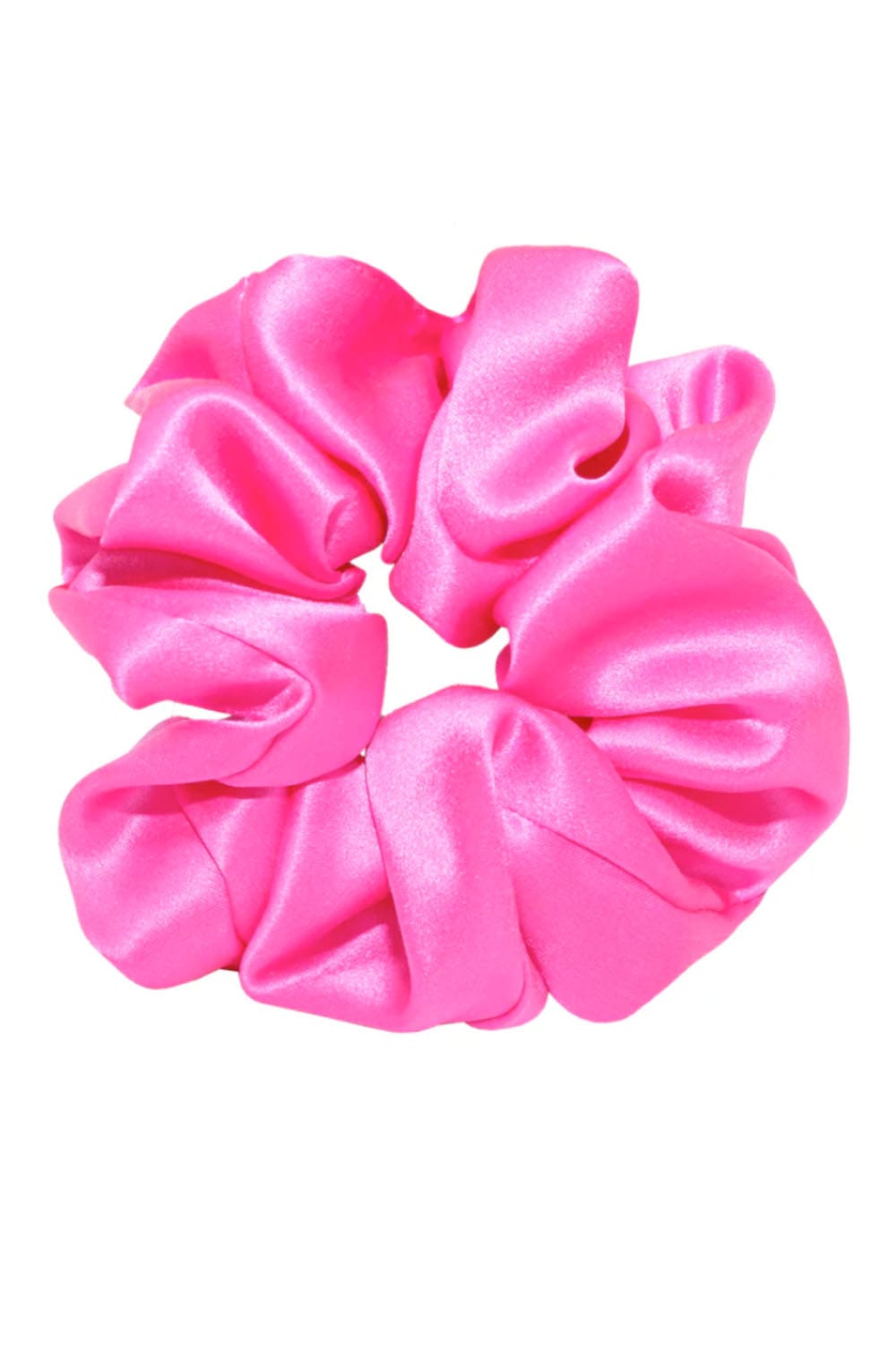 EMI JAY Sweet Dreams Electric Magenta Silk Scrunchie